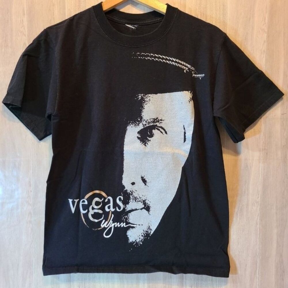 Garth Brooks T Shirt Mens Medium Black Wynn Las Vegas Residency Concert Tour Tee
